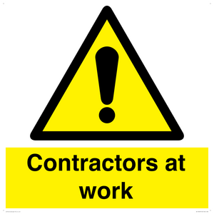 Contractors at work